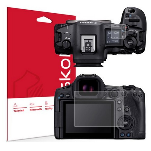 스코코 캐논 R5 Mark II용 올레포빅 액정보호필름 (정품)_이미지