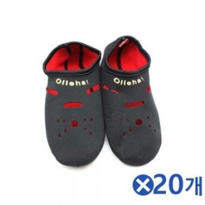 층간소음방지 있어도 겨울 방한덧신 따뜻해지는 신고만 네오프렌 보온실내화 발열버선 20개_이미지