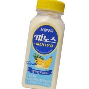 서울우유 미노스 바나나우유 235ml (1개)_이미지