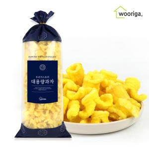 바삭바삭 개나리콘 280g 뻥튀기 강냉이 대용량과자 옛날과자