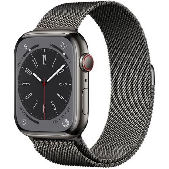 APPLE <b>워치</b> 시리즈<b>8</b> 45mm Cellular 그래파이트 스테인리스 스틸