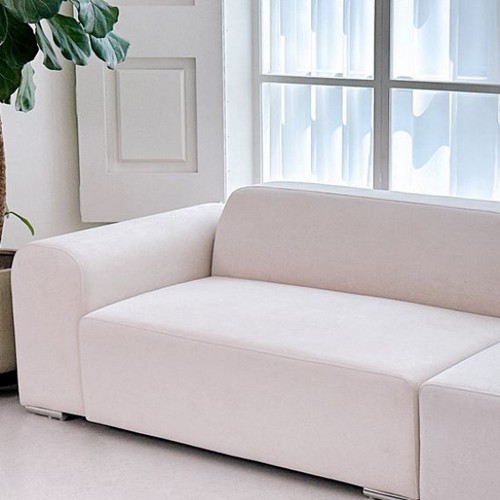 오스본가구 까뮤 조야 아쿠아텍스 패브릭 소파 2인용 (스툴별도)