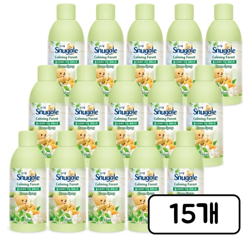 스너글 룸스프레이 카밍 포레스트 리필 150ml (15개)_이미지