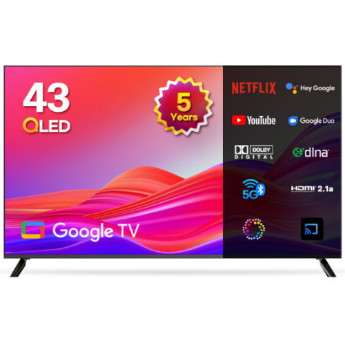 이노스 43 QLED ZERO 돌비 스마트 AI 구글3.0 (스탠드)