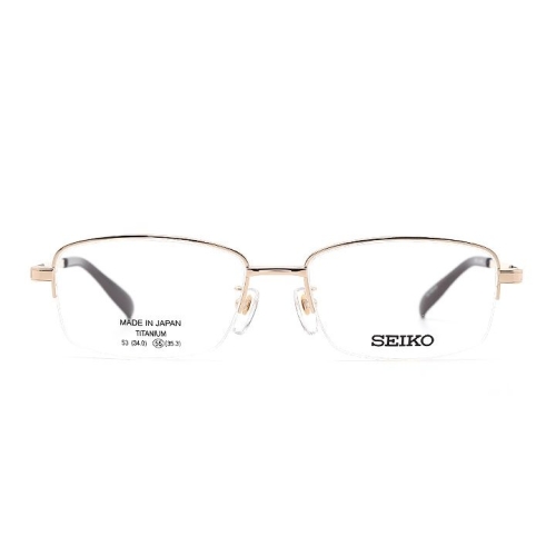 SJ9025 BK 55mm 안경테 데일리 가벼운 티타늄 반무테 안경 SJ9025 BK 55mm