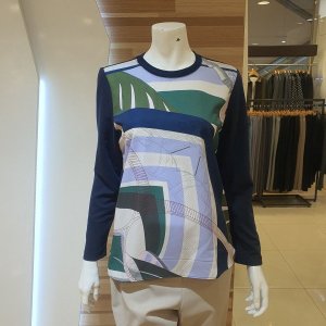 엠씨(emcee) 라운드프린트티셔츠 C43T002_이미지