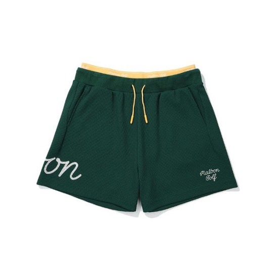  말본골프 트레블 와플 하프 팬츠 M5122PHP12GRN