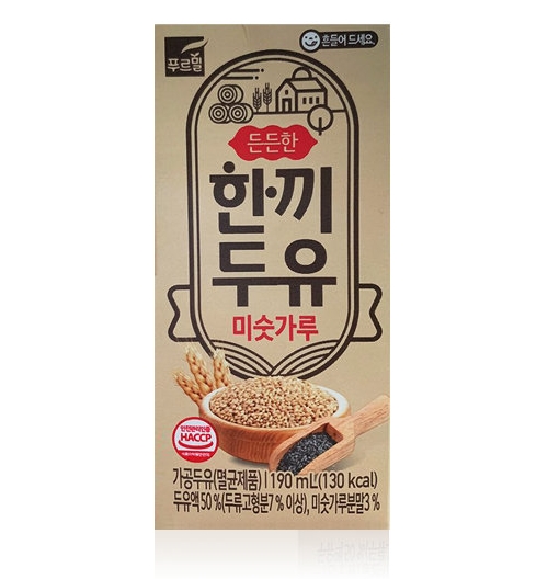 한끼두유 미숫가루 190ml