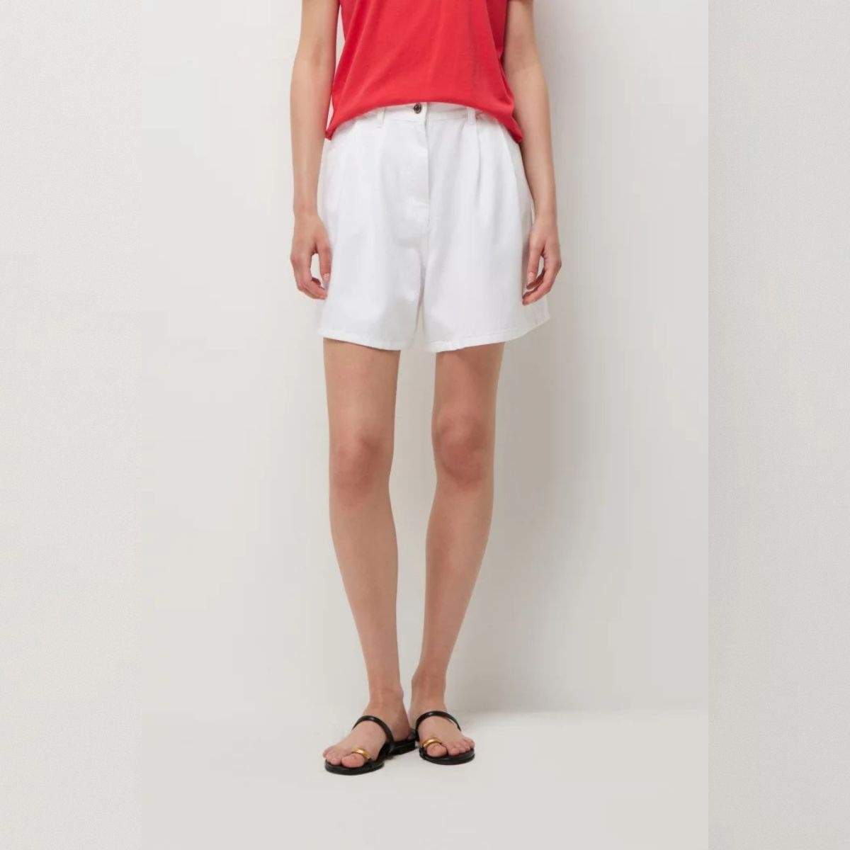 SISLEY 투턱 백 밴딩 데님 쇼츠 SADP41631 SADP41631JEL1 1138160