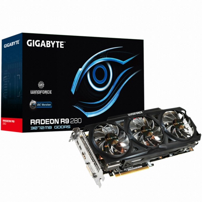 라데온 R9 280 UDV D5 3GB WINDFORCE S4