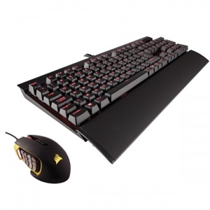 CORSAIR K70 LUX + GAMING SCIMITAR RGB YELLOW