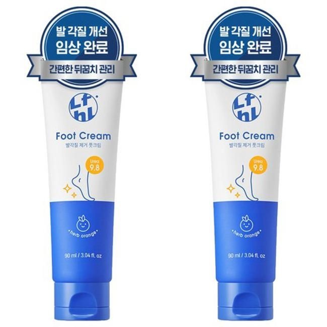 라이프홀릭 발각질 제거 풋크림 50ml (2개)_이미지