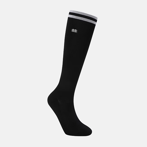 코오롱스포츠 남녀공용 바이오맥스 베이직 니삭스 QELAX26131BLK