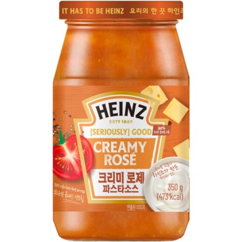 하인즈 크리미로제 파스타소스 350g (4개)_이미지