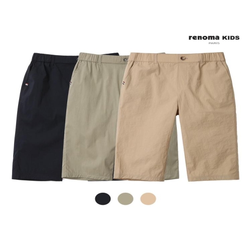 남아밑단체크파이핑7부 팬츠 R2321P218-T