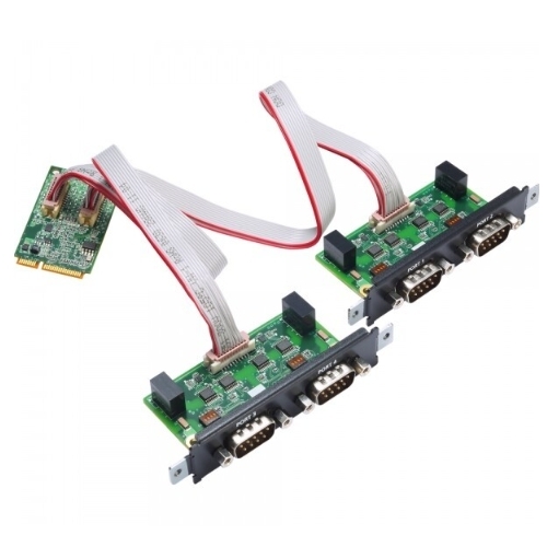 MOXA CP-134N-I-T 4��Ʈ Mini PCI Express �ø���ī��