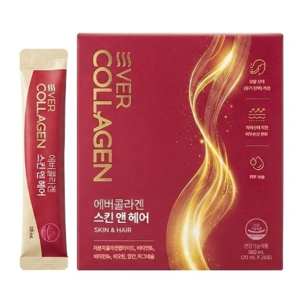 뉴트리 에버콜라겐 스킨 앤 헤어 20ml 28포 (2개)_이미지