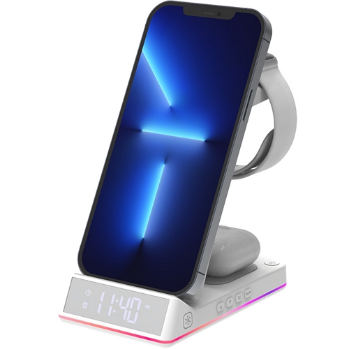 오로라모바일 Re:QM 15W 3in1 무선충전기 QWC-L5100 (애플워치용)