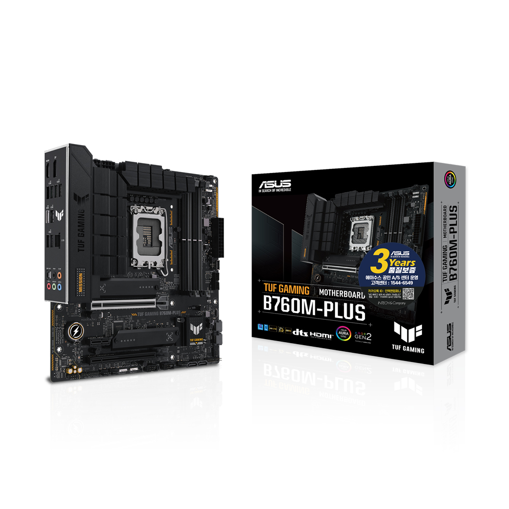ASUS TUF Gaming B760M-PLUS 인텍앤컴퍼니