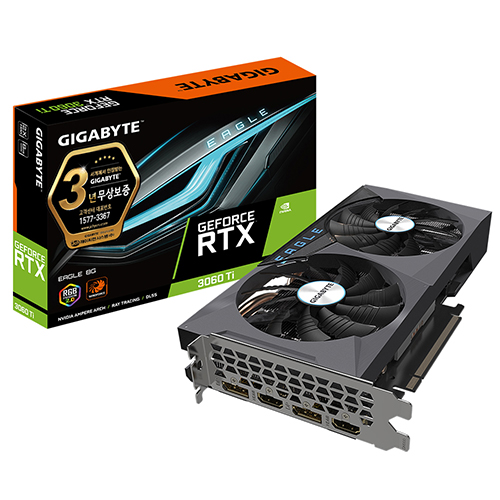 지포스 RTX 3060 Ti EAGLE D6 8GB 제이씨현