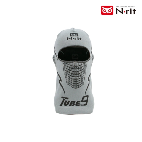 엔릿 튜브 나인 바라클라바 넥워머 Free 그레이 + 블랙_이미지