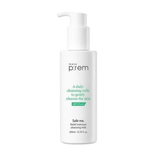 메이크프렘 세이프 미 릴리프 모이스처 클렌징 밀크 200ml (6개)_이미지