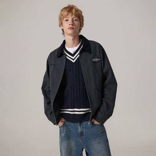 벤셔먼 클래식 워크 자켓 다크 그레이 BOCJP324UDG_이미지