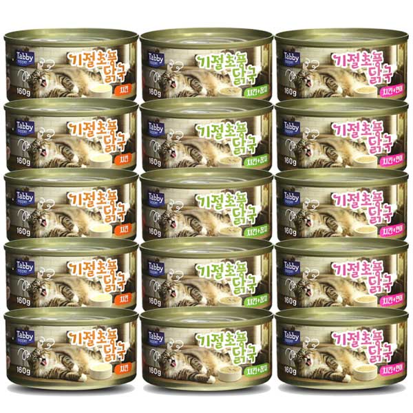 기절초풍 닭국 콤보 캔 160g