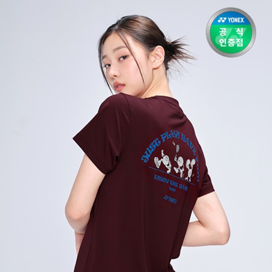 요넥스 배드민턴 반팔 티셔츠 233TS046U_이미지