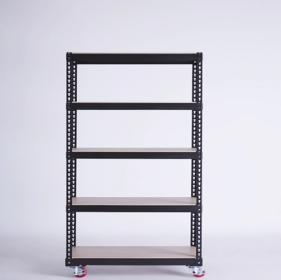 폴던스랙 이동이 편리한 무볼트앵글 5단 선반 600x300 (210cm(높이))_이미지