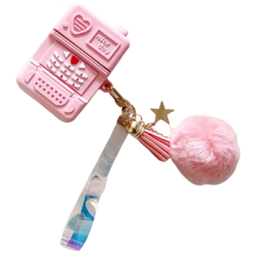 에어팟 핑크 셀폰 케이스