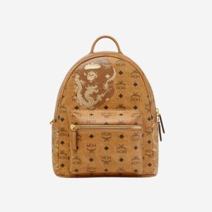 MCM BAPE x 비세토스 스타크 백팩 스몰 꼬냑 0ZXBGM167902M_이미지