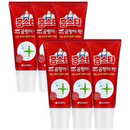 LG생활건강 홈스타 바르는 곰팡이싹 120ml (6개)
