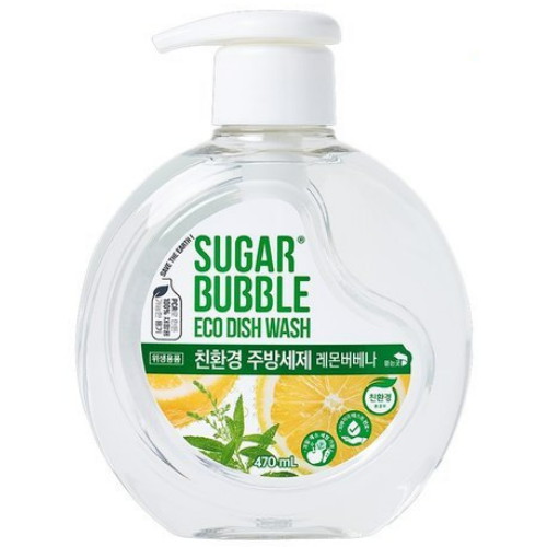  슈가버블 친환경 주방세제 레몬 470ml [4개]