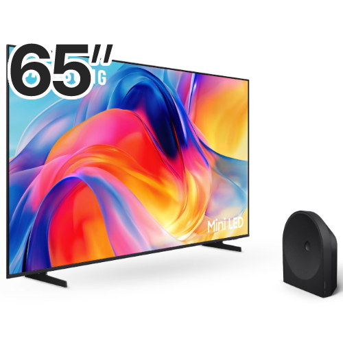 삼성전자 Mini LED KU65MH75AFXKR (스탠드+스피커, HW-LS50H)_이미지