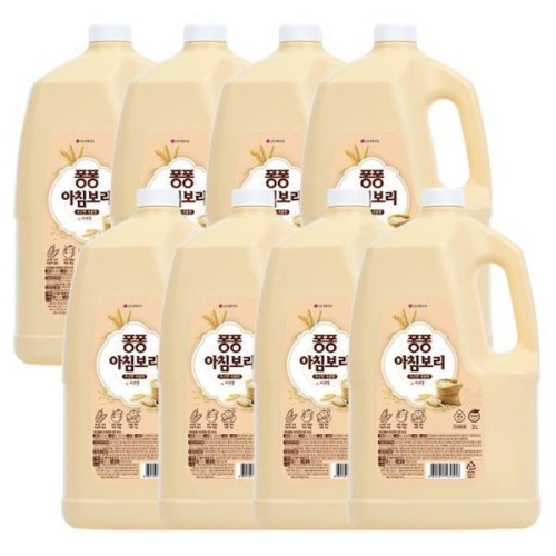 퐁퐁 아침보리 안심설거지 3L (8개)_이미지