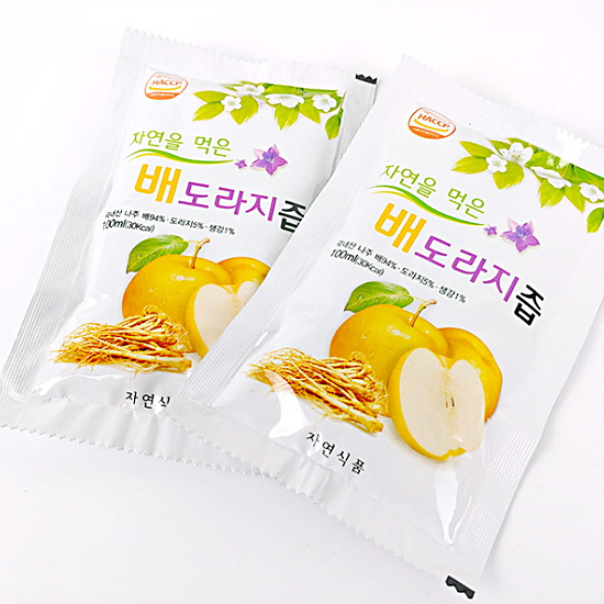 자연을 먹은 배도라지즙 100ml 100포