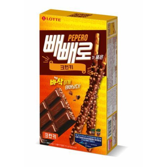 롯데제과 크런키 빼빼로 39g (8개)