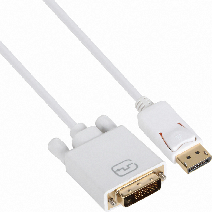 강원전자 NETmate DisplayPort 1.2 to DVI 케이블 (NMC-DPD2, 2m)
