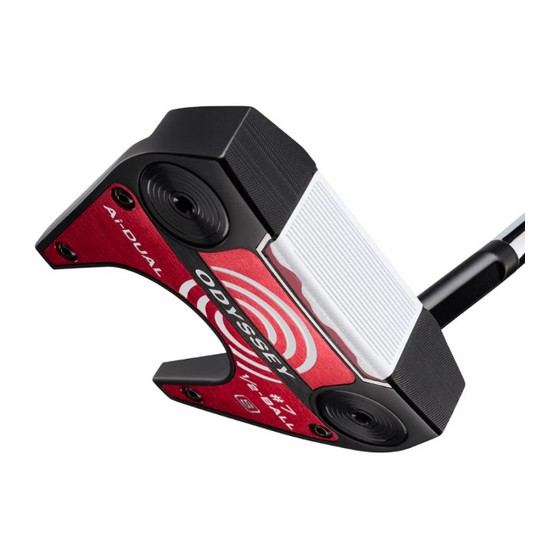 캘러웨이 오디세이 Ai-DUAL 7번 1/2볼 S 여성용 퍼터이미지입니다. 누르면 해당 게시물로 새창이동합니다.