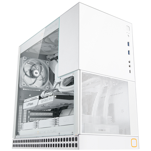GEO메트릭퓨처 Model4 킹 아서 + Silence GI 120 ARGB (화이트 패키지)_이미지