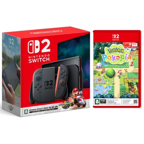 Nintendo 닌텐도 스위치 2 마리오 카트 월드 게임 타이틀 세트 (포켓몬 포코피아)
