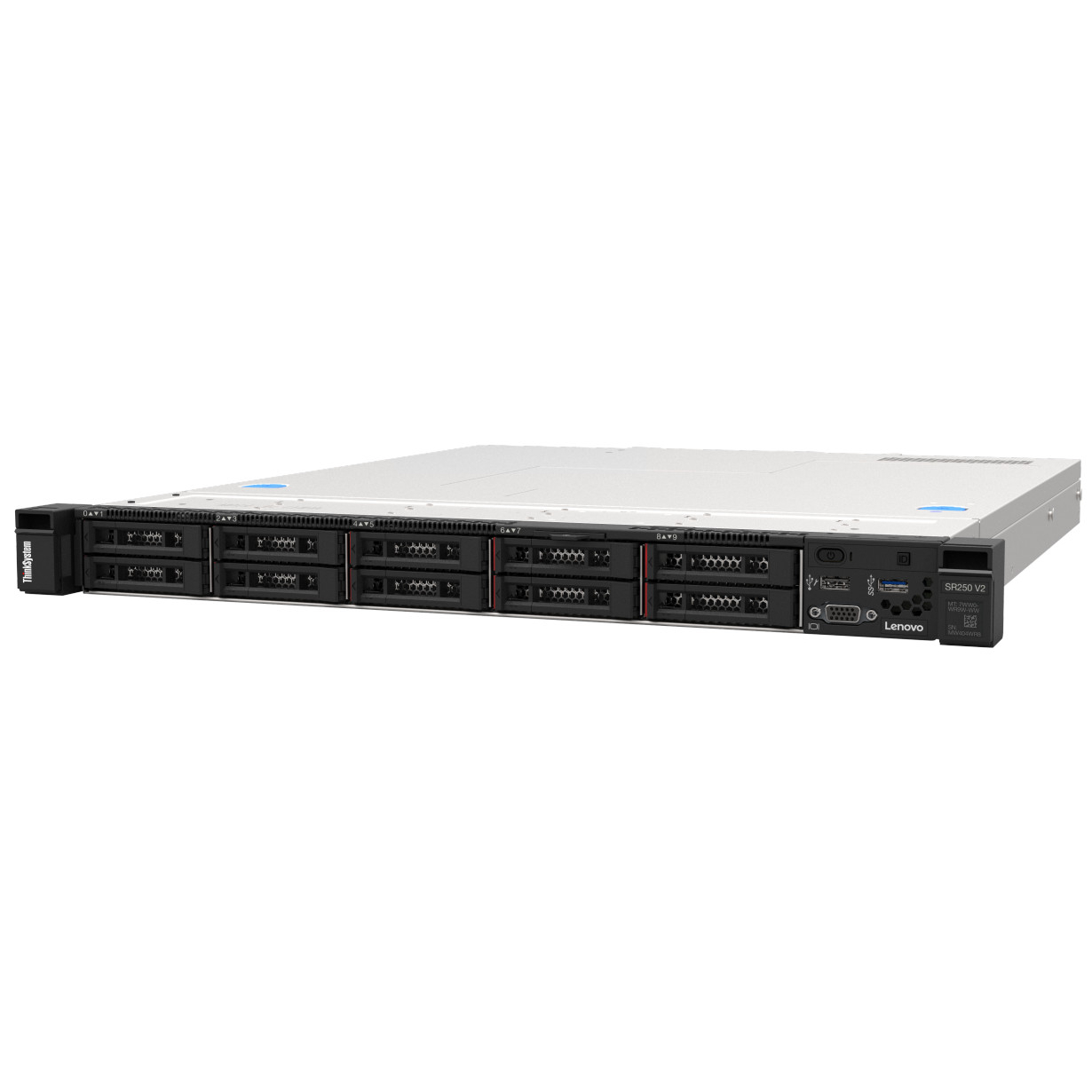 레노버 ThinkSystem SR250 V2 E-2314 RAID1 (32GB, SSD 500GB)_이미지