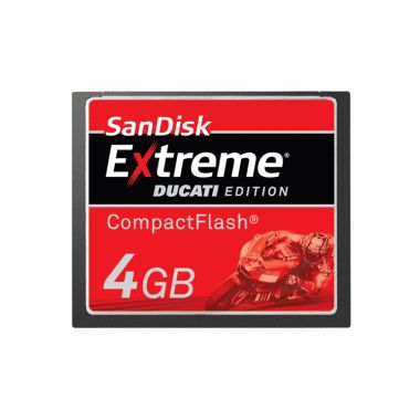 Sandisk CF Extreme DUCATI EDITION 소이/정품 (4GB)_이미지