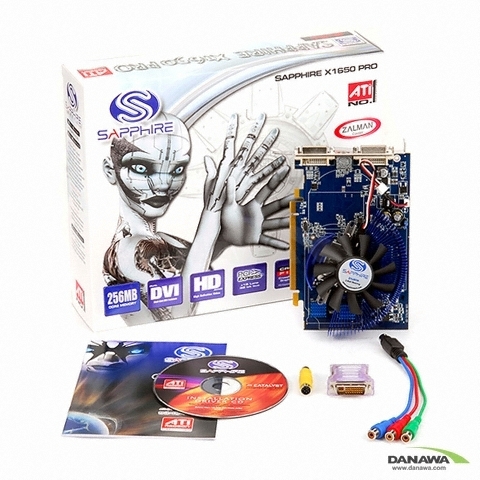 SAPPHIRE �󵥿� X1650PRO D2 256MB �߸� �̿���