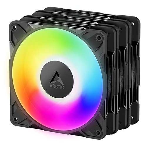 ARCTIC P12 Pro ARGB (3팩, 블랙)