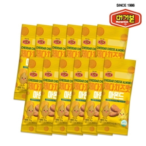 머거본 체다치즈맛 아몬드 25g [12개]