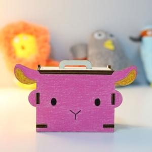 영공방 DIY동물 오르골 보석함 양 CM870