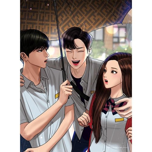 직소퍼즐 웹툰 여신강림 비오는날 800피스 CR W9136F0