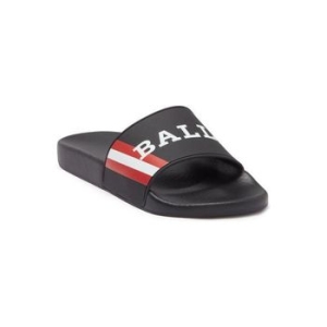 발리 5358529 Simon 6234034 Mens Black Logo Rubber Sandals 117309529_이미지